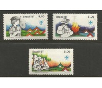 Escotismo Brasil 4º Jamboree Pan-Americano - Série Completa - Mint - 12.110
